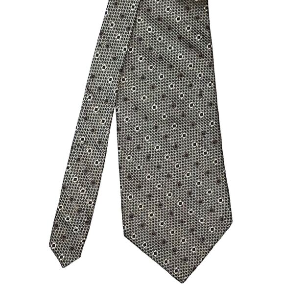 PIERRE BALMAIN COUTURE SILK TIE ~ Gray ~ Necktie E - Picture 1 of 7